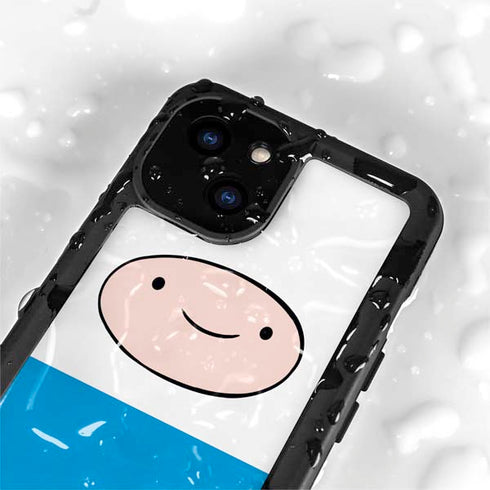 Adult Swim Adventure Time Finn Mertens iPhone 15 Waterproof Case